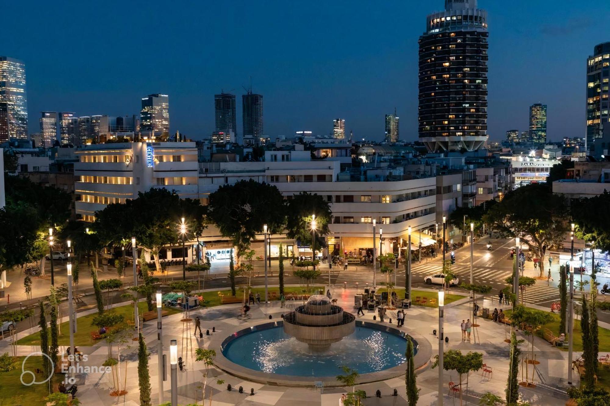Dizengoff Square Boutique - Aparthotel Tel Aviv Buitenkant foto