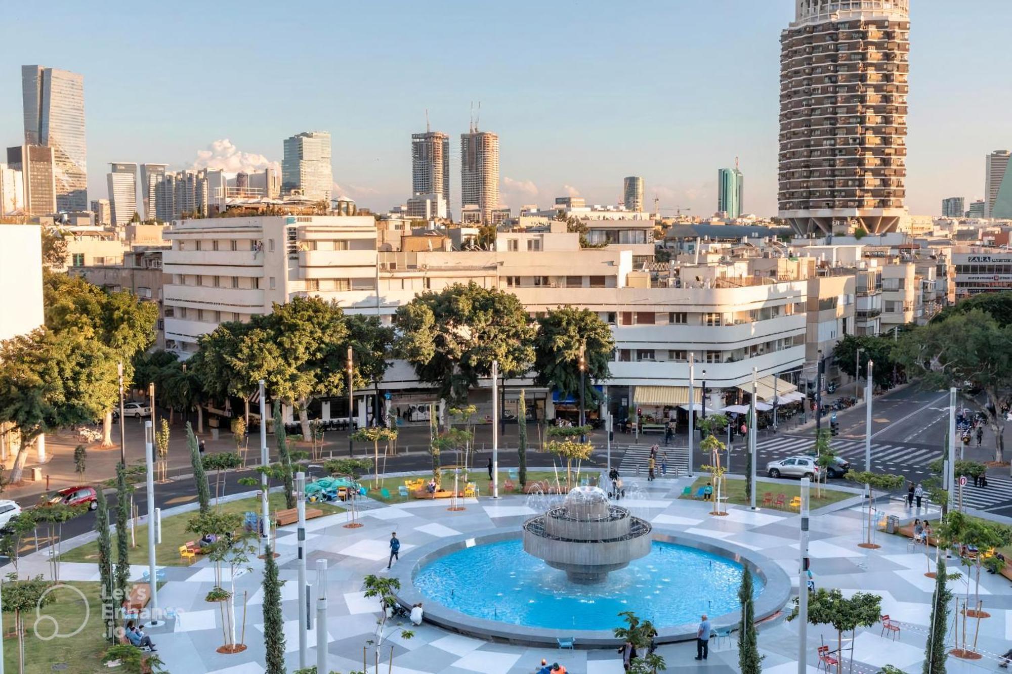 Dizengoff Square Boutique - Aparthotel Tel Aviv Buitenkant foto